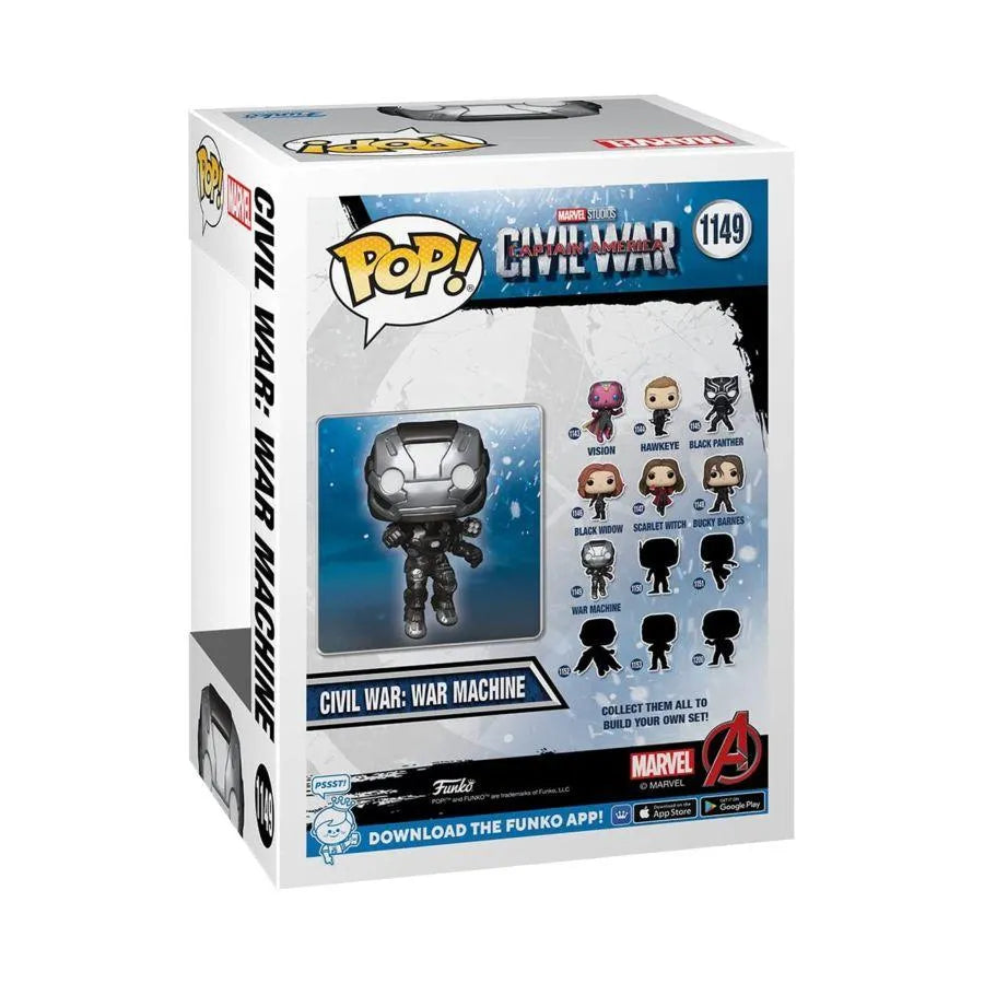 FUN70455 Captain America 3: Civil War - War Machine US Exclusive Build-A-Scene Pop! Vinyl [RS] - Funko - Titan Pop Culture