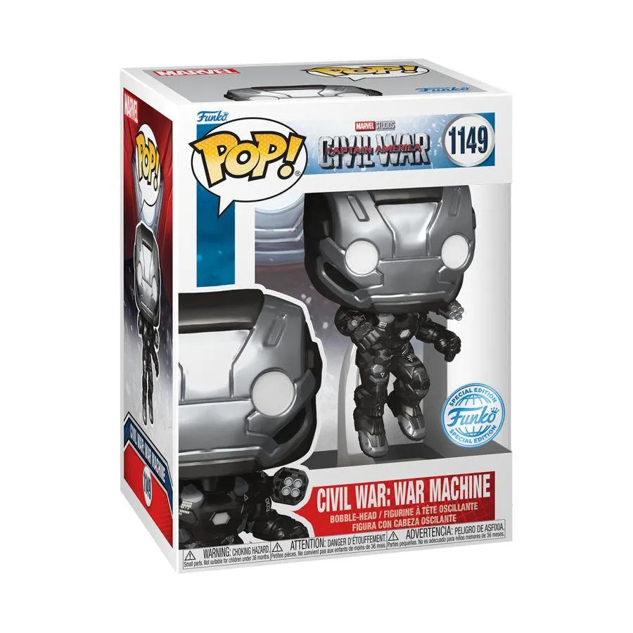 FUN70455 Captain America 3: Civil War - War Machine US Exclusive Build-A-Scene Pop! Vinyl [RS] - Funko - Titan Pop Culture