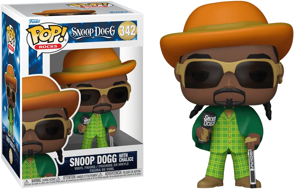 FUN70609 Snoop Dogg - Snoop Dogg with Chalice Pop! Vinyl - Funko - Titan Pop Culture