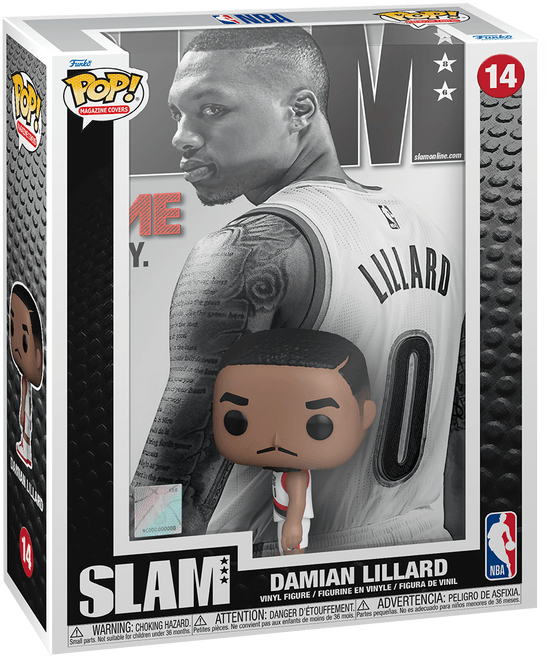 FUN70626 NBA: Slam - Damian Lillard Pop! Magazine Cover - Funko - Titan Pop Culture