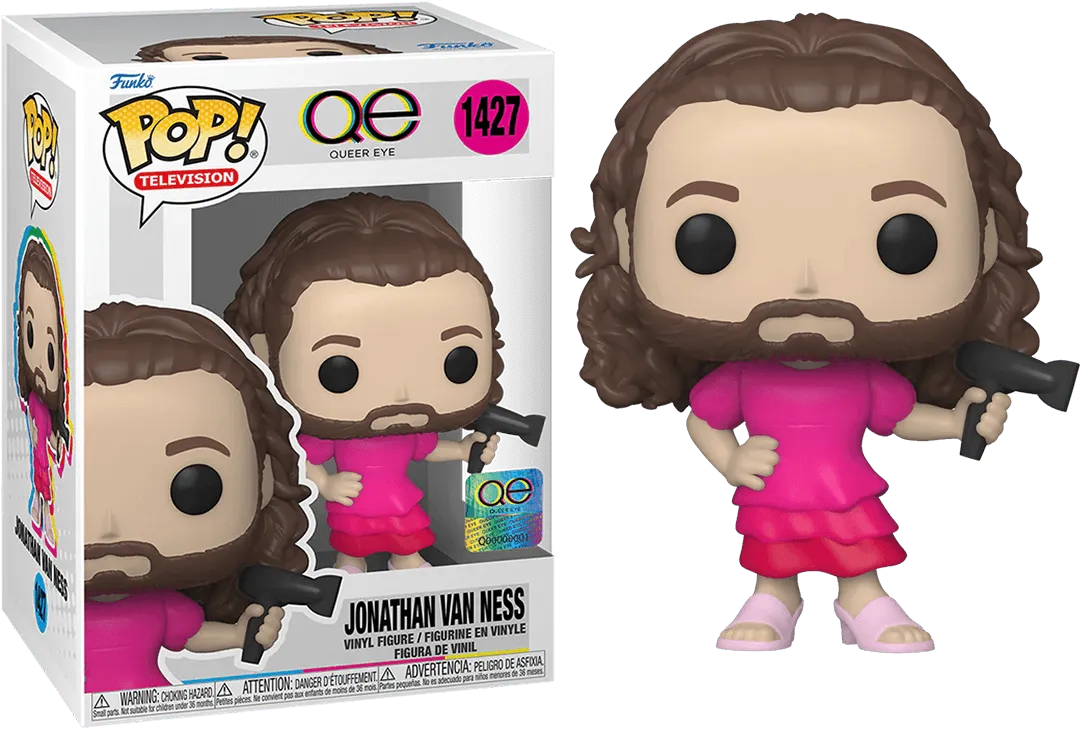 FUN70714 Queer Eye - Jonathan Van Ness Pop! Vinyl - Funko - Titan Pop Culture