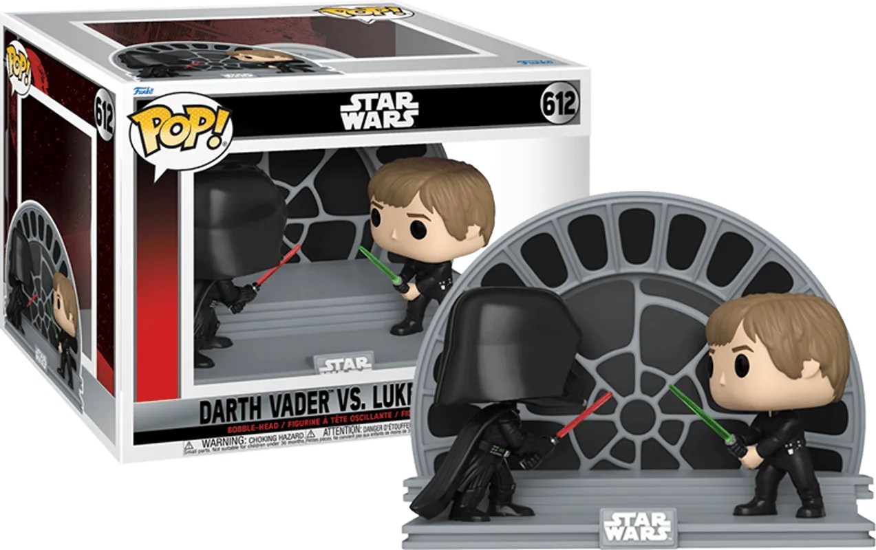 FUN70743 Star Wars: Return of the Jedi 40th Anniversary - Luke vs Vader Pop! Moment - Funko - Titan Pop Culture