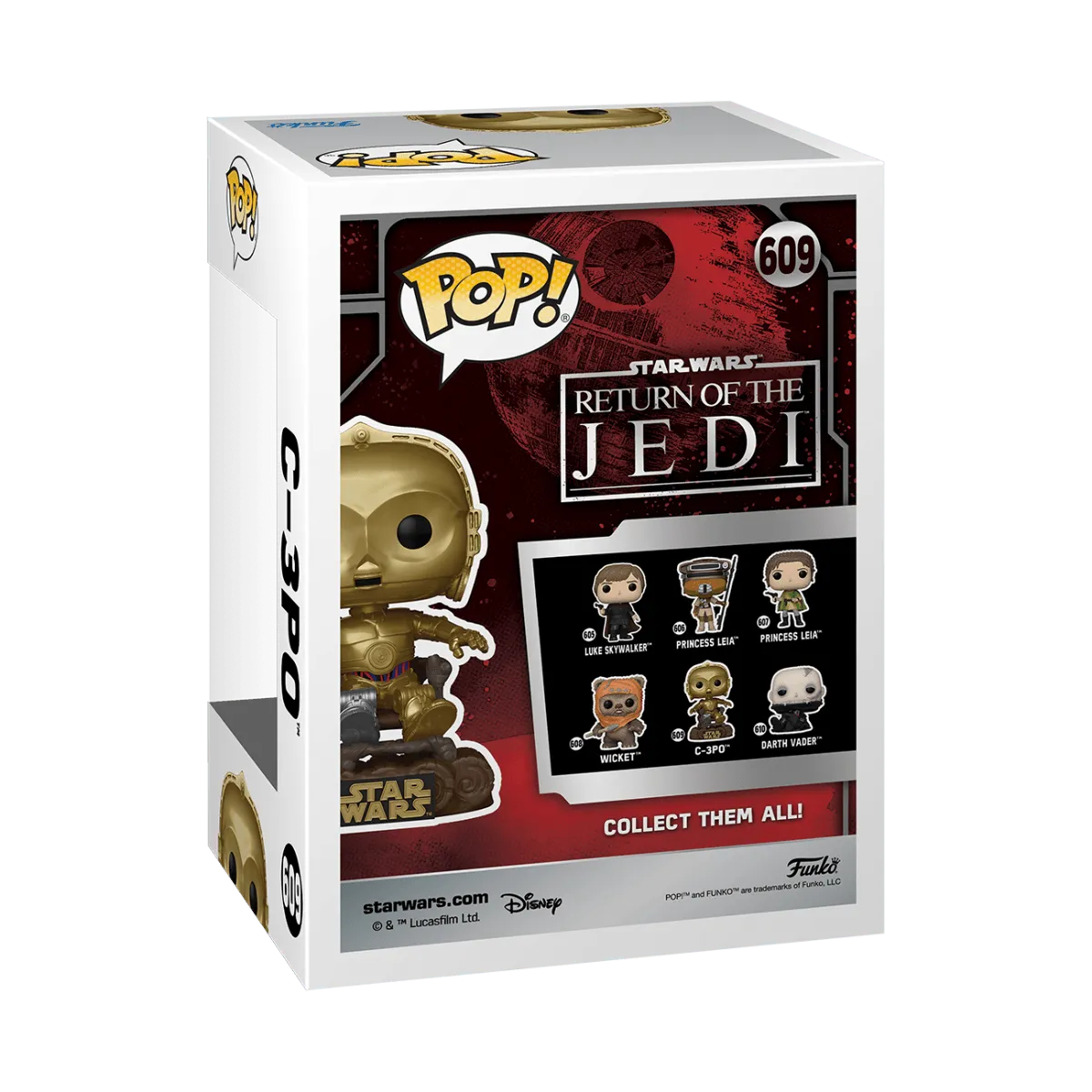 FUN70744 Star Wars: Return of the Jedi 40th Anniversary - C3P0 in chair Pop! Vinyl - Funko - Titan Pop Culture
