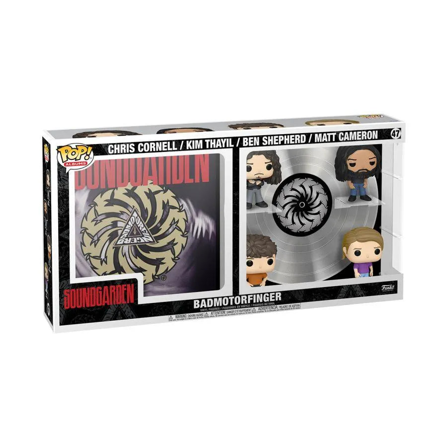 FUN70825 Soundgarden - Badmotorfinger Pop! Album Deluxe - Funko - Titan Pop Culture
