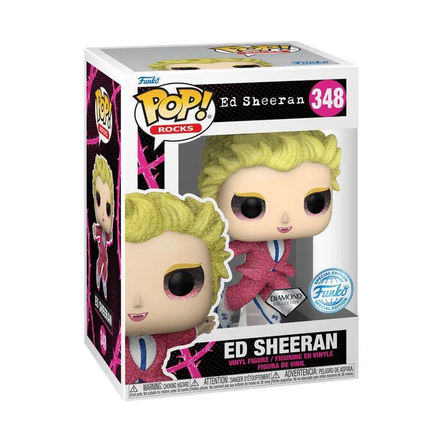 FUN71047 Ed Sheeran - Bad Habits US Exclusive Diamond Glitter Pop! Vinyl [RS] - Funko - Titan Pop Culture