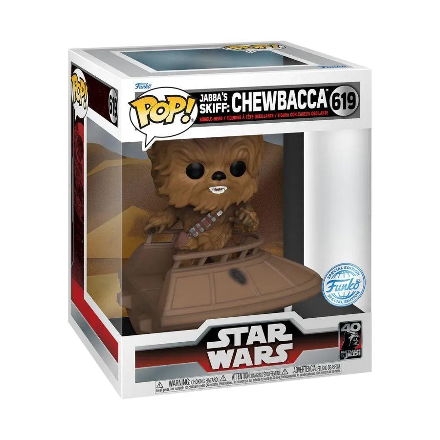 FUN71282 Star Wars: Return of the Jedi - Chewbacca Build-A-Scene US Exclusive Pop! Deluxe [RS] - Funko - Titan Pop Culture