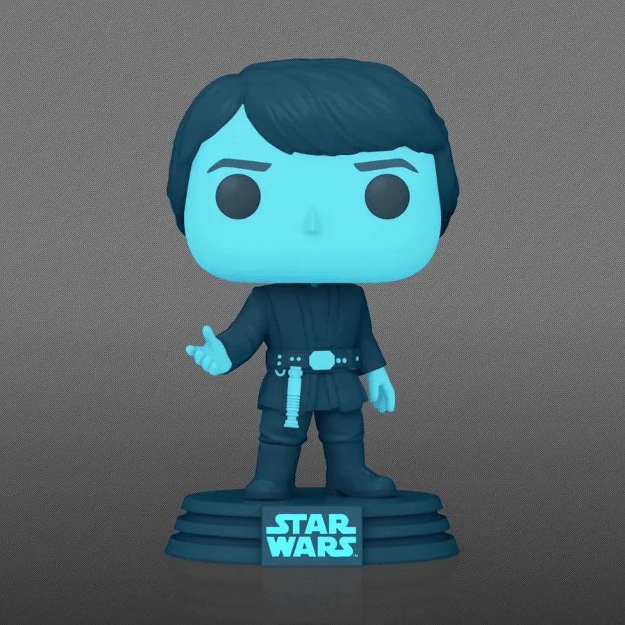 FUN71562 Star Wars: Return of the Jedi 40th Anniversary - Holo Luke Glow US Exclusive Pop! Vinyl [RS] - Funko - Titan Pop Culture