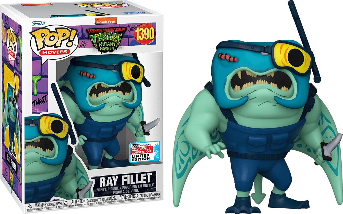 FUN71720 Teenage Mutant Ninja Turtles - Manta Dude NYCC 2023 US Exclusive Pop! Vinyl [RS] - Funko - Titan Pop Culture