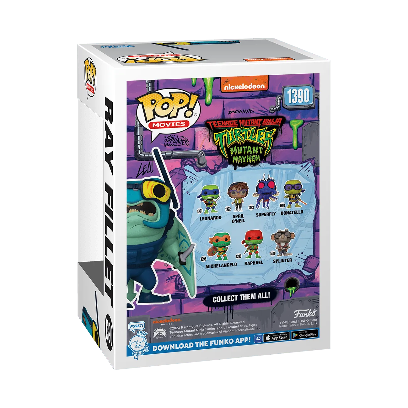 FUN71720 Teenage Mutant Ninja Turtles - Manta Dude NYCC 2023 US Exclusive Pop! Vinyl [RS] - Funko - Titan Pop Culture
