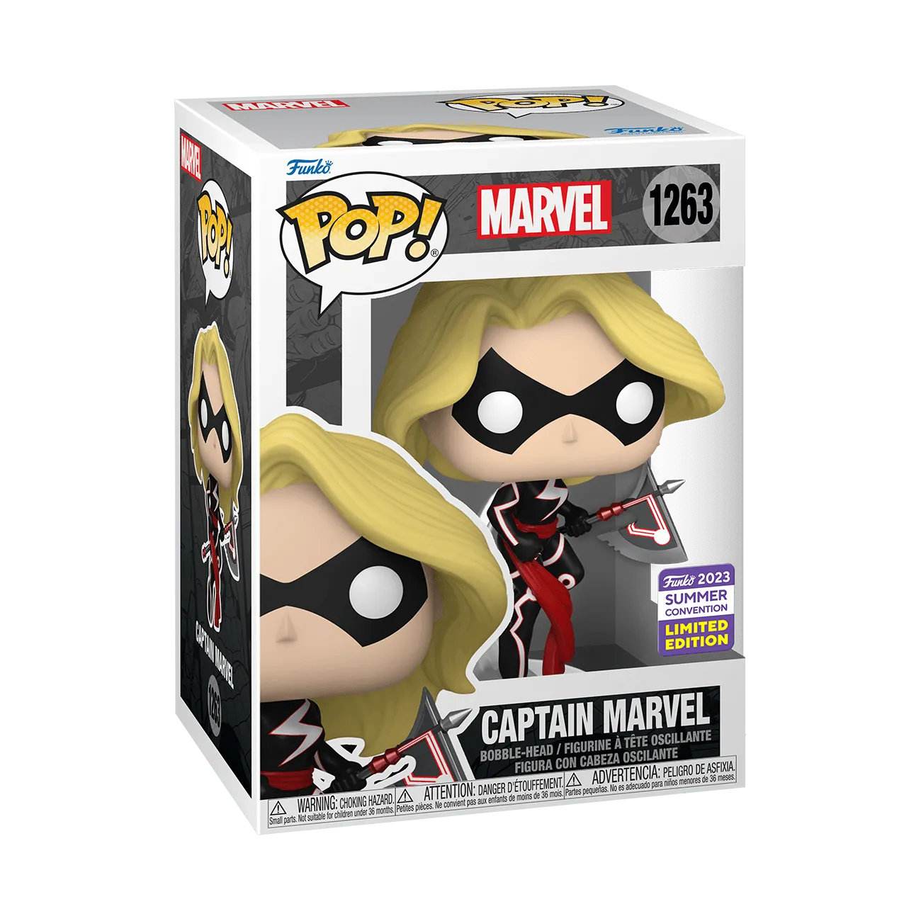 FUN71751 Captain Marvel - Captain Marvel with Axe SDCC 2023 US Exclusive Pop! Vinyl [RS] - Funko - Titan Pop Culture