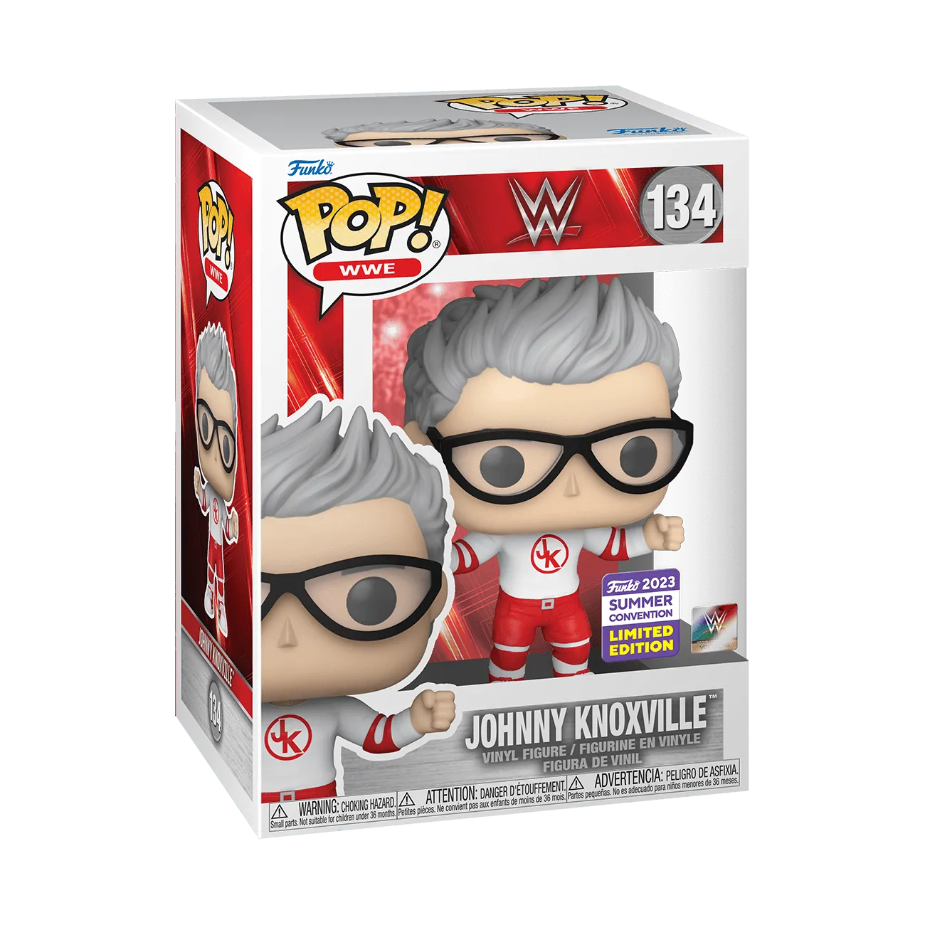 FUN71760 WWE - Johnny Knoxville SDCC 2023 US Exclusive Pop! Vinyl [RS] - Funko - Titan Pop Culture