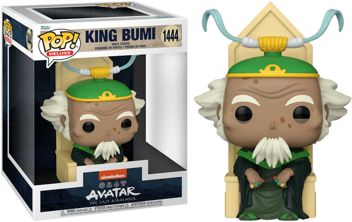 FUN72102 Avatar the Last Airbender - King Bumi Pop! Vinyl Deluxe - Funko - Titan Pop Culture