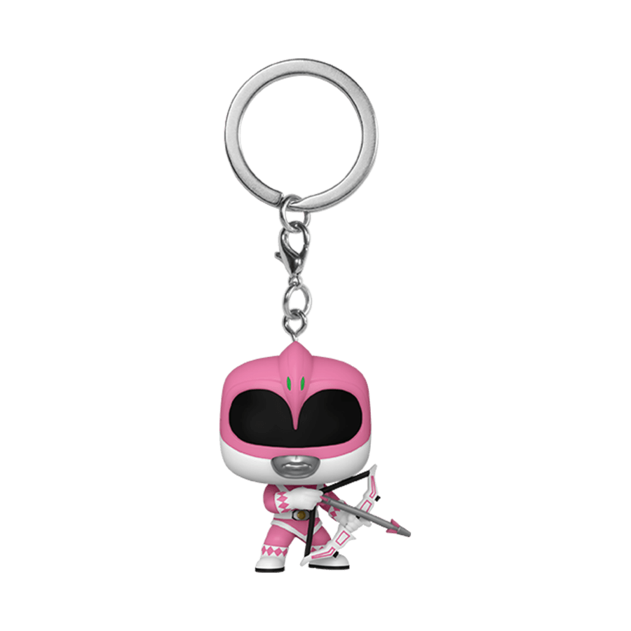 FUN72151 Power Rangers 30th Anniversary - Pink Ranger Pop! Keychain - Funko - Titan Pop Culture
