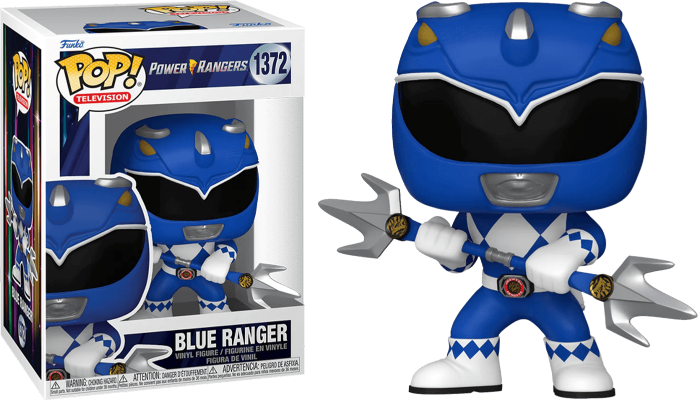 FUN72155 Power Rangers 30th Anniversary - Blue Ranger Pop! Vinyl - Funko - Titan Pop Culture
