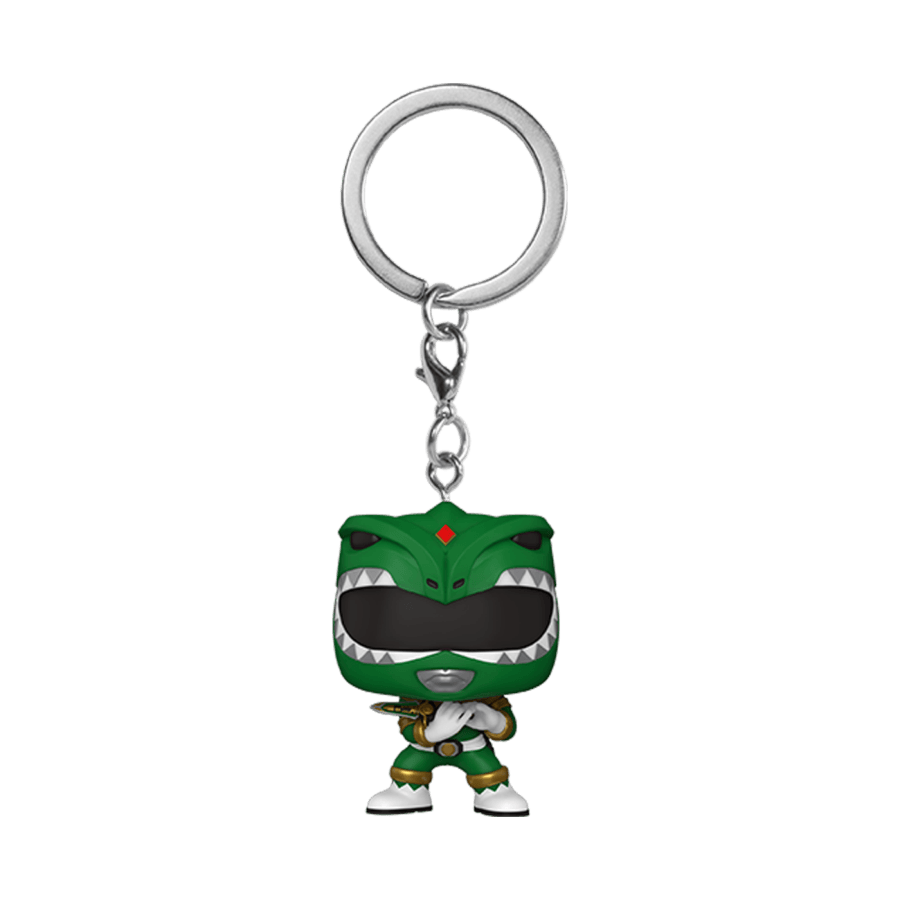 FUN72201 Power Rangers 30th Anniversary - Green Ranger Pop! Keychain - Funko - Titan Pop Culture