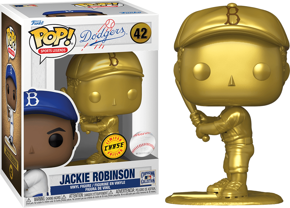 FUN72246 MLB: Legends - Jackie Robinson (with chase) Pop! Vinyl - Funko - Titan Pop Culture