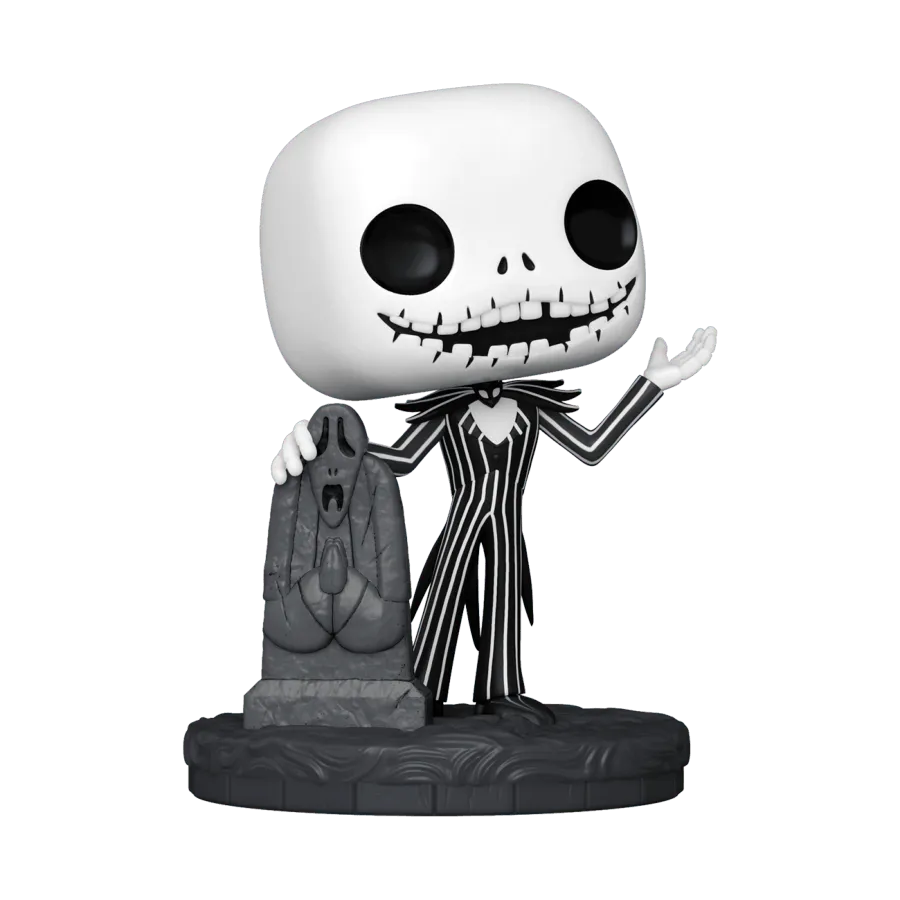 FUN72312 The Nightmare Before Christmas - Jack with Gravestone 30th Anniversary Pop! Vinyl - Funko - Titan Pop Culture