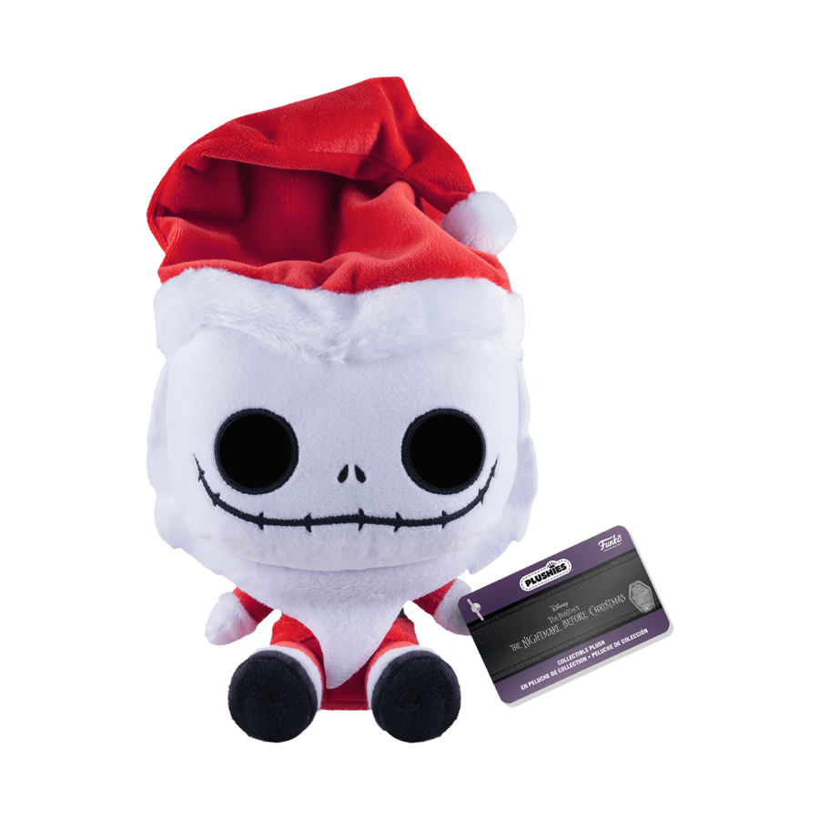 FUN72321 The Nightmare Before Christmas 30th Anniversary - Santa Jack 7" Plush - Funko - Titan Pop Culture