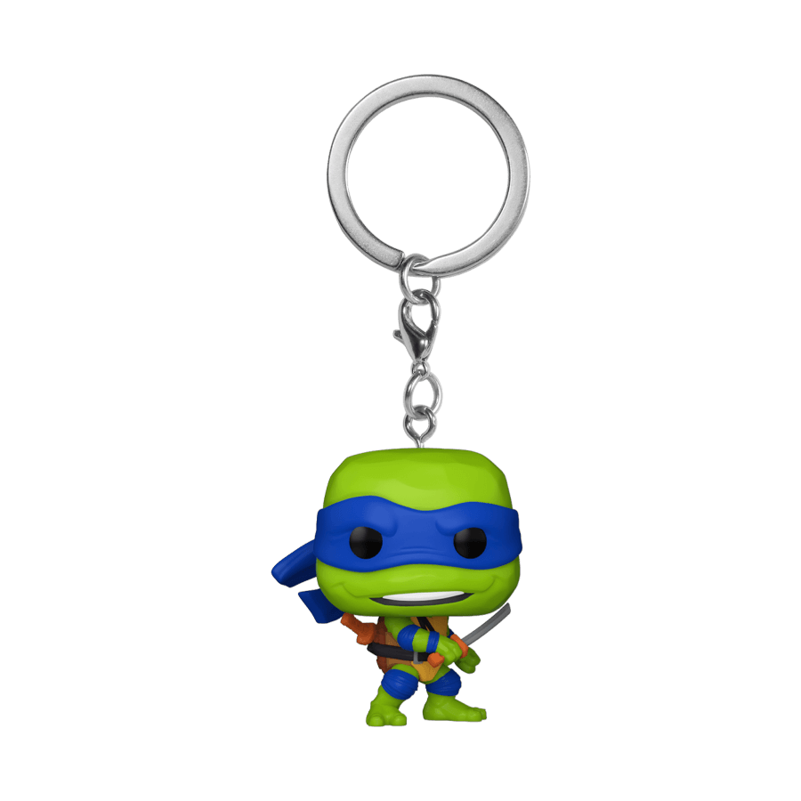 FUN72328 Teenage Mutant Ninja Turtles: Mutant Mayhem (2023) - Leonardo Pop! Keychain - Funko - Titan Pop Culture
