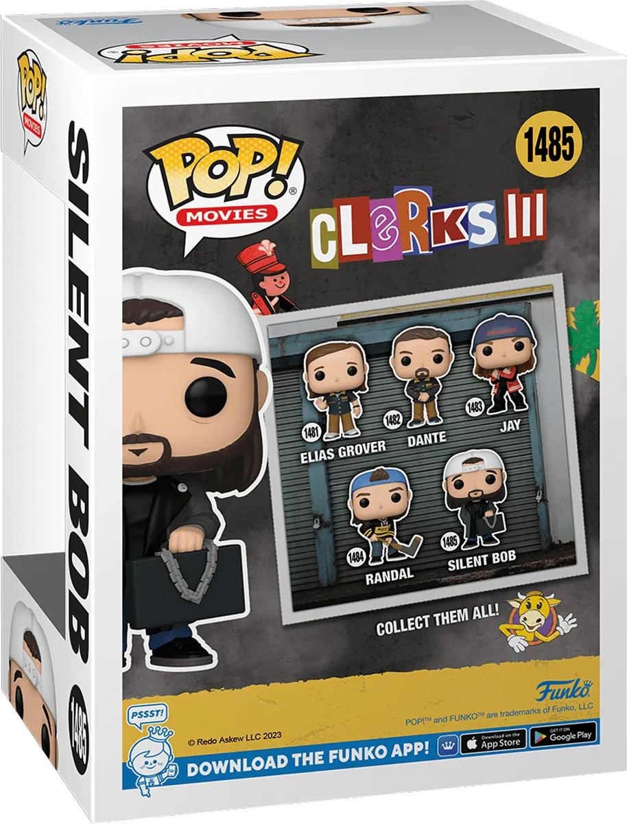 FUN72445 Clerks 3 - Silent Bob Pop! Vinyl - Funko - Titan Pop Culture