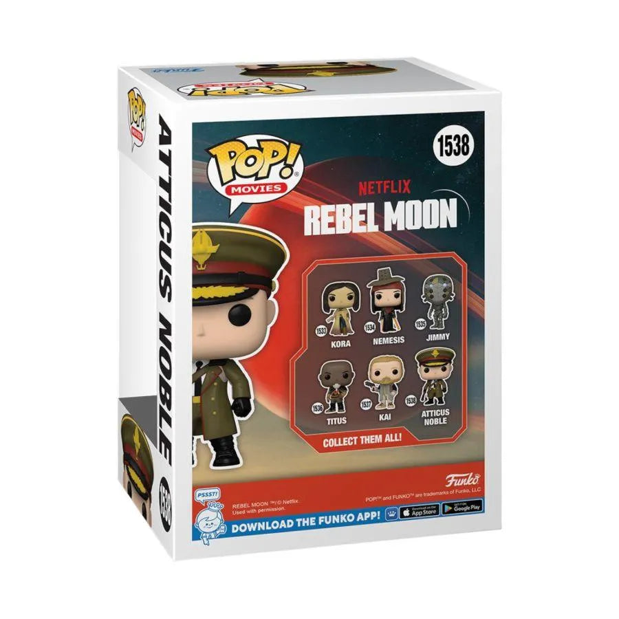 FUN72629 Rebel Moon - Atticus Noble Pop! Vinyl - Funko - Titan Pop Culture