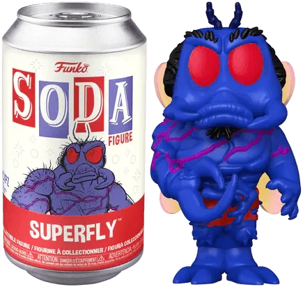 FUN73449 Teenage Mutant Ninja Turtles: Mutant Mayhem (2023) - Superfly {with chase) Vinyl Soda - Funko - Titan Pop Culture