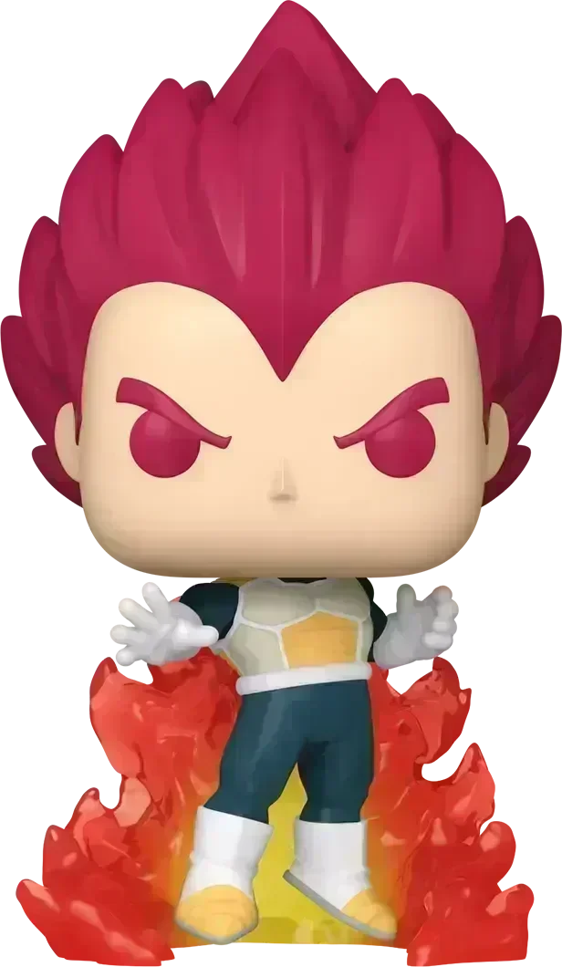 FUN73695 Dragon Ball Super: Broly - Super Saiyan God Vegeta (with chase) US Exclusive Pop! Vinyl [RS] - Funko - Titan Pop Culture