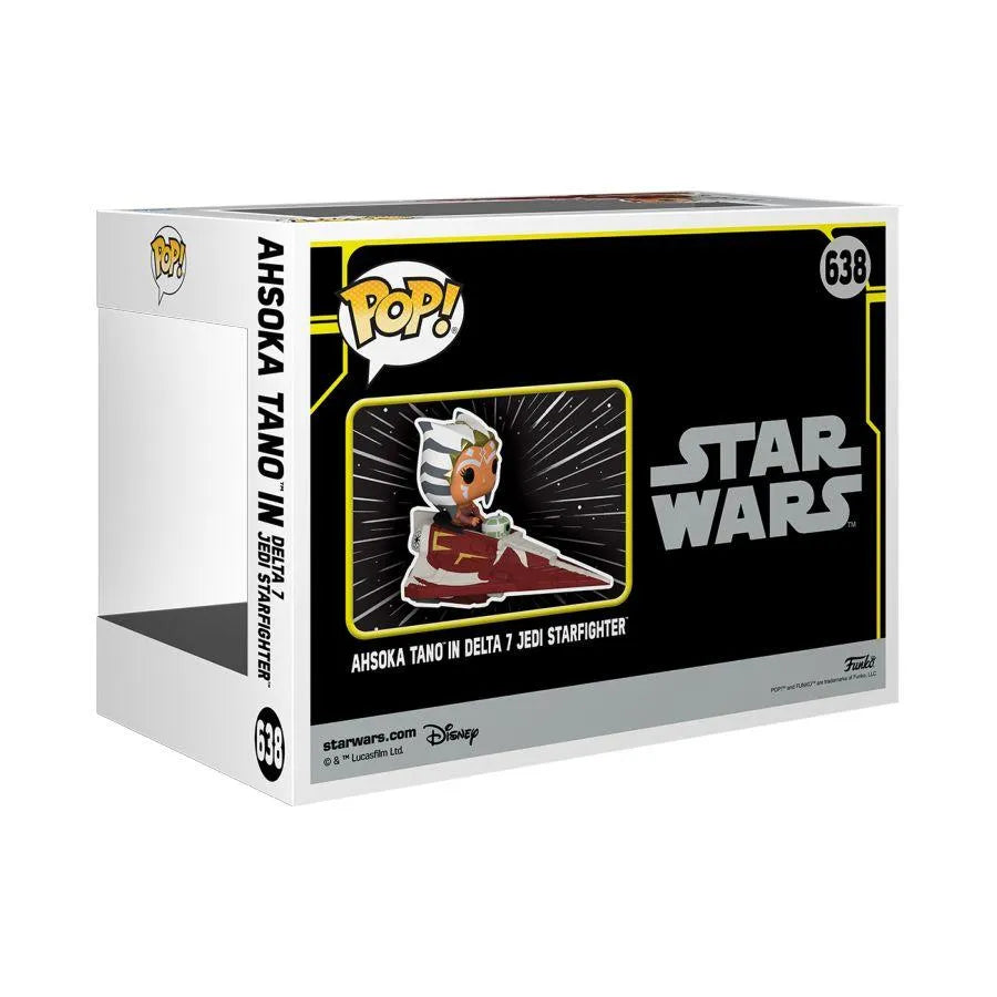 FUN73706 Star Wars The Clone Wars - Ahsoka in Delta 7B US Exclusive Pop! Ride [RS] - Funko - Titan Pop Culture