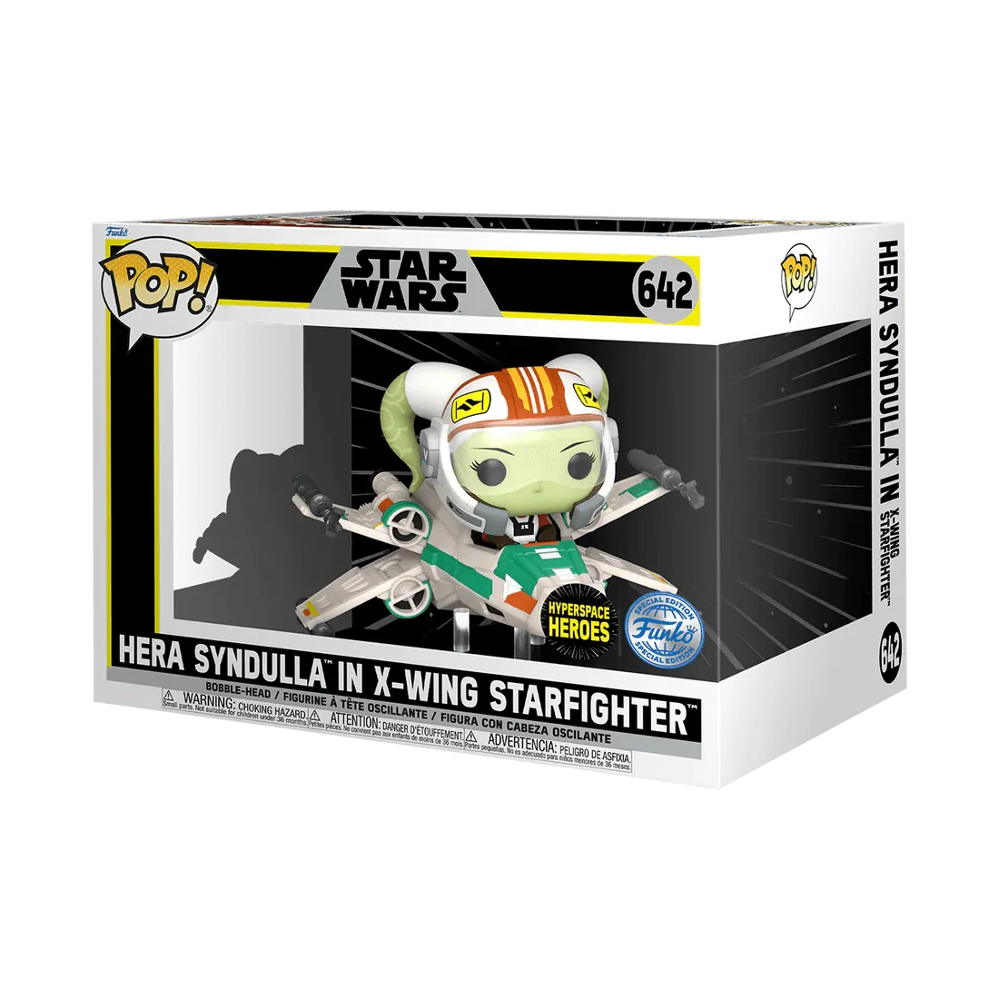 FUN73899 Star Wars: Rebels - Hera in X-Wing US Exclusive Pop! Ride [RS] - Funko - Titan Pop Culture
