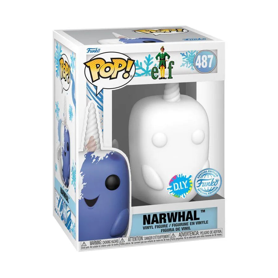 FUN73920 Elf - Narwhal US Exclusive DIY Pop! Vinyl [RS] - Funko - Titan Pop Culture