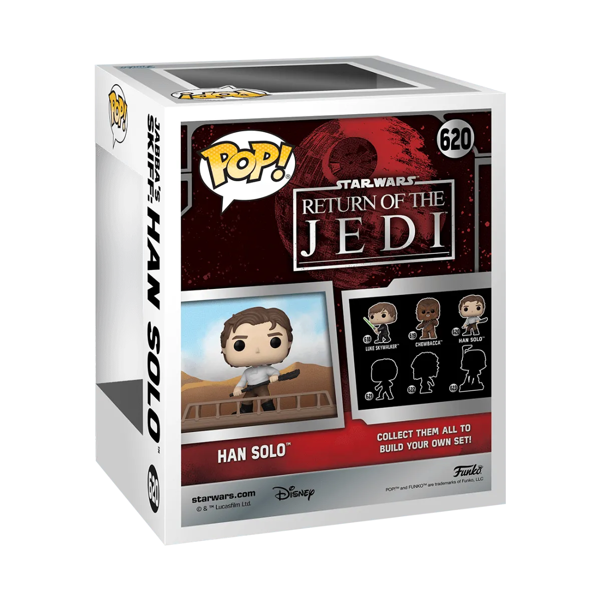FUN73940 Star Wars: Return of the Jedi - Han Solo US Exclusive Build-A-Scene Pop! Deluxe [RS] - Funko - Titan Pop Culture