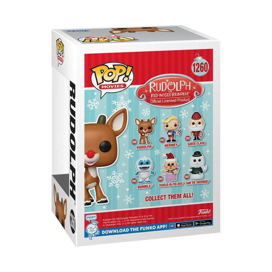 FUN74411 Rudolph - Rudolph US Exclusive Flocked Pop! Vinyl [RS] - Funko - Titan Pop Culture