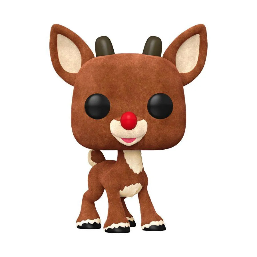 FUN74411 Rudolph - Rudolph US Exclusive Flocked Pop! Vinyl [RS] - Funko - Titan Pop Culture
