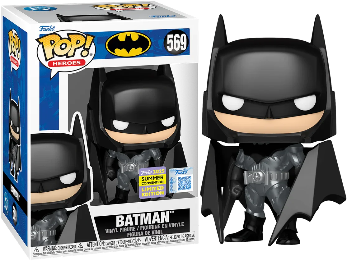 DC Comics - Batman (Blindado) Figura Pop! Vinilo Exclusiva de la SDCC 2025 [RS]