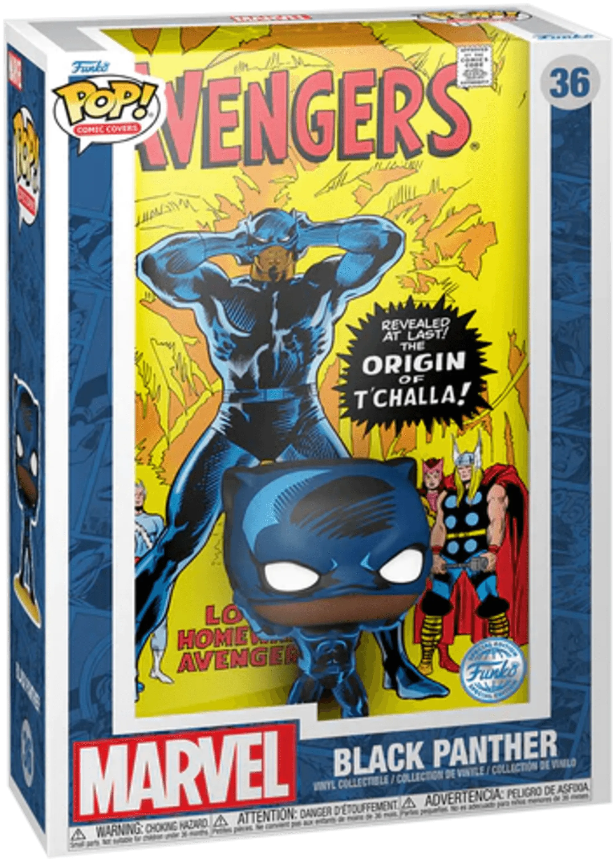 FUN74442 Marvel Comics - Avengers #87 US Exclusive Pop! Comic Cover [RS] - Funko - Titan Pop Culture