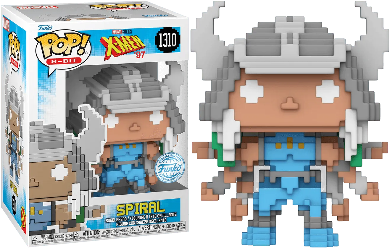 FUN74447 X-Men ('97) - Sprial US Exclusive 8-Bit Pop! Vinyl [RS] - Funko - Titan Pop Culture