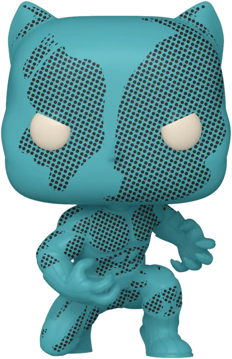 FUN74478 Marvel Comics: D100 - Black Panther Retro Reimagined US Exclusive Pop! Vinyl [RS] - Funko - Titan Pop Culture