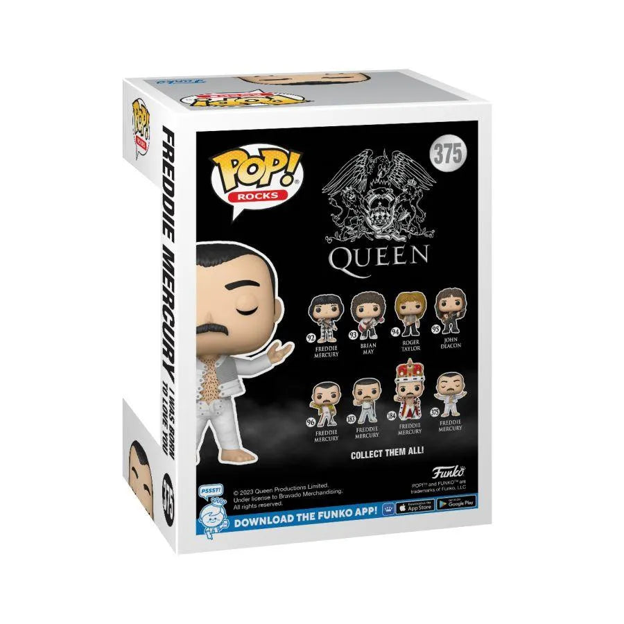 FUN75375 Queen - Freddie Mercury (I Was Born To Love You) Pop! Vinyl - Funko - Titan Pop Culture
