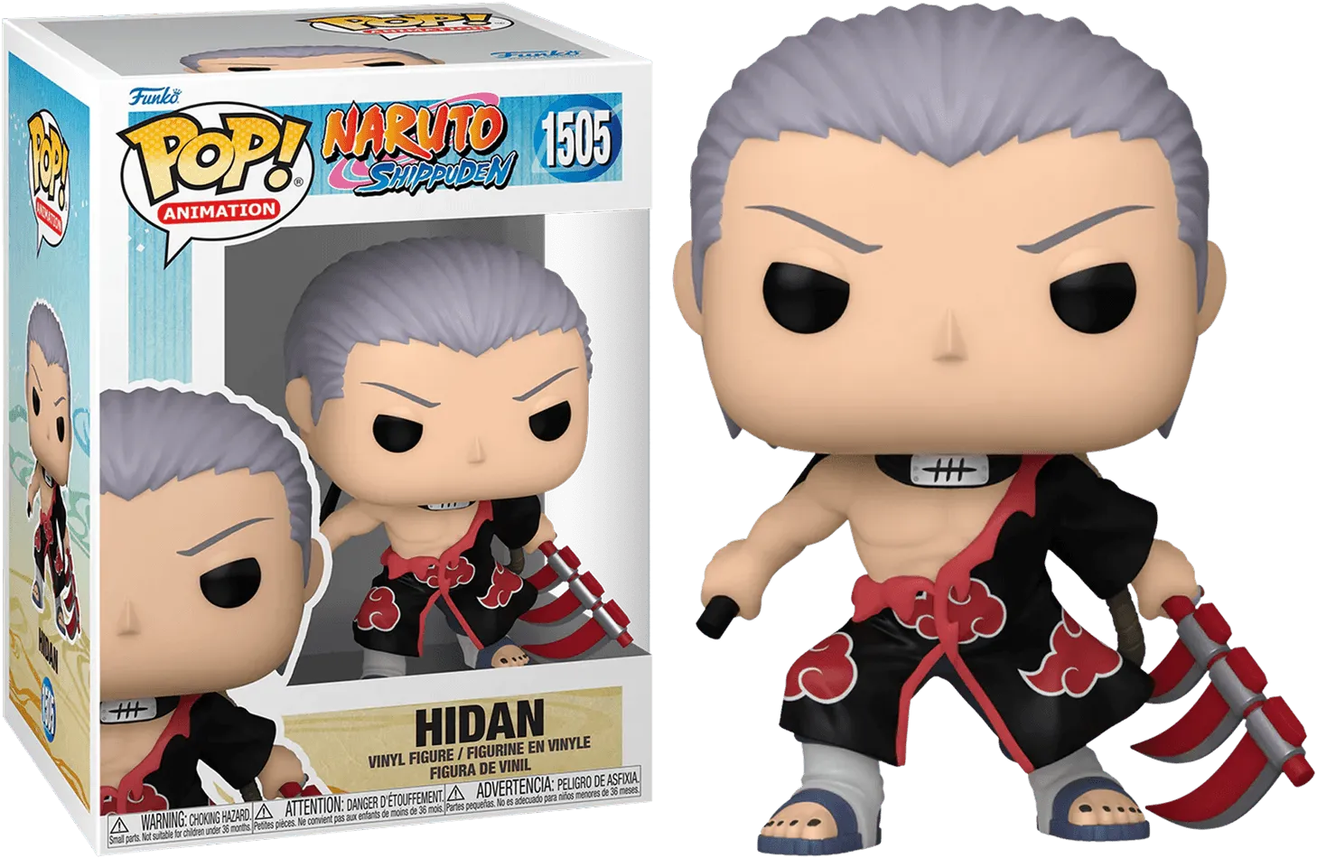 FUN75529CBUNDLE Naruto: Shippuden - Hidan Pop! Vinyl - Chase Bundle - Funko - Titan Pop Culture