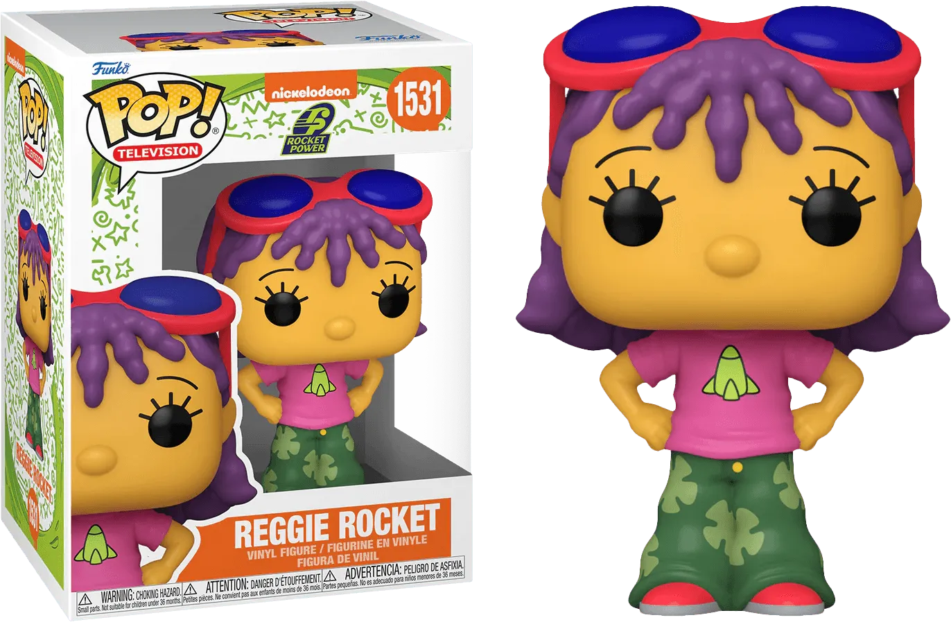 FUN75743 Nickelodeon Rewind - Reggie Rocket Pop! Vinyl - Funko - Titan Pop Culture