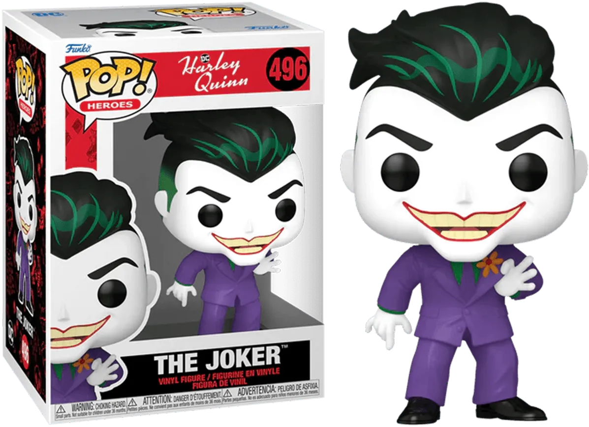 FUN75850 Harley Quinn: Animated TV Series (2019) - The Joker Pop! Vinyl - Funko - Titan Pop Culture