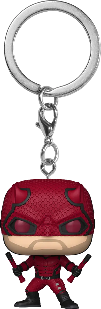 FUN75859 Daredevil: Born Again - Daredevil Pop! Keychain - Funko - Titan Pop Culture