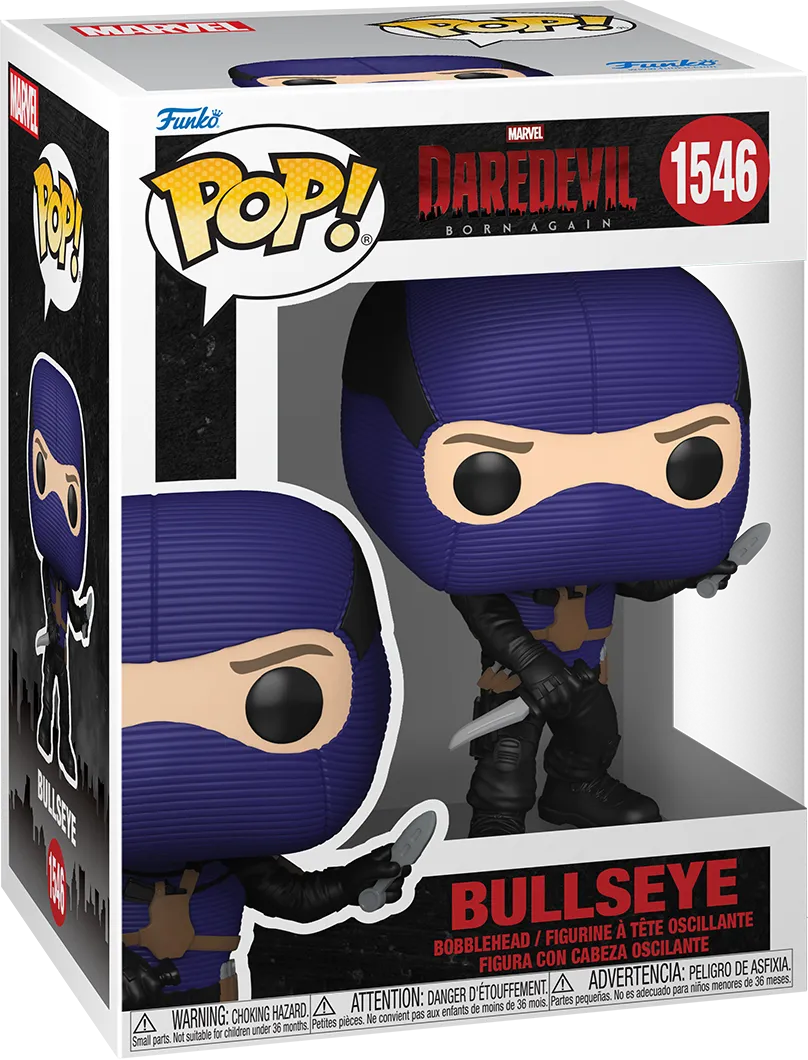 FUN75897 Daredevil: Born Again - Bullseye Pop! Vinyl - Funko - Titan Pop Culture