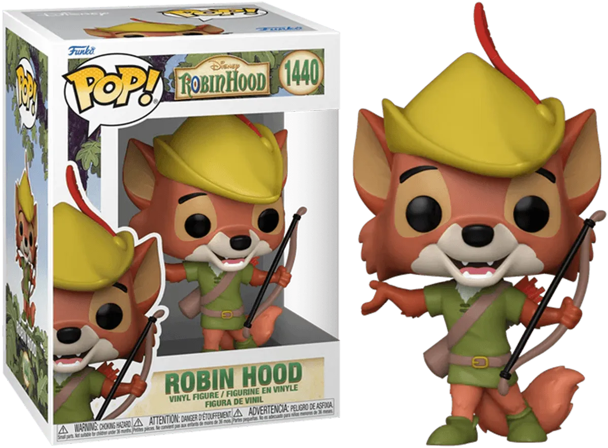 FUN75914 Robin Hood (1973) - Robin Hood Pop! Vinyl - Funko - Titan Pop Culture