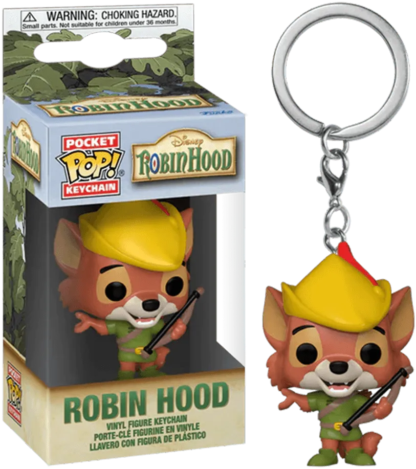 FUN75917 Robin Hood (1973) - Robin Hood Pop! Keychain - Funko - Titan Pop Culture