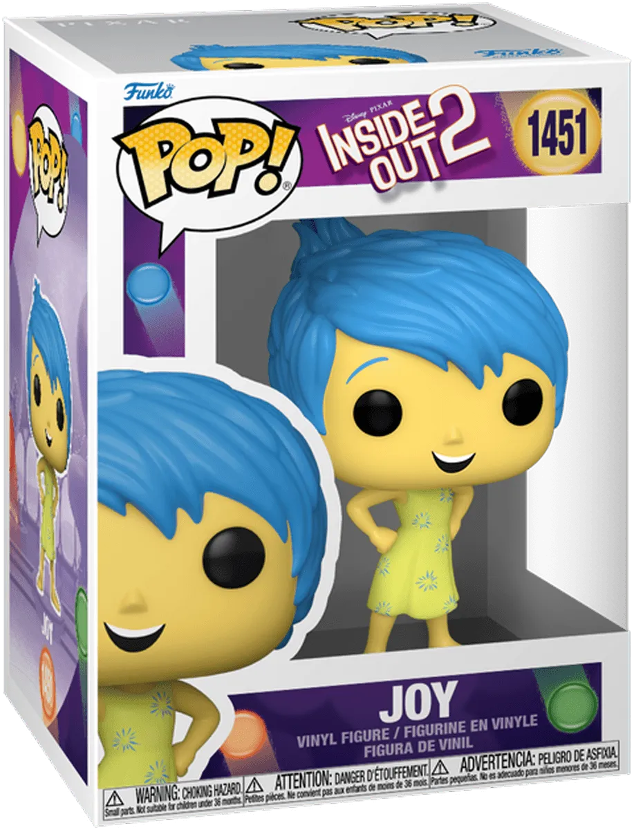 FUN76000 Inside Out 2 - Joy Pop! Vinyl - Funko TBA - Titan Pop Culture