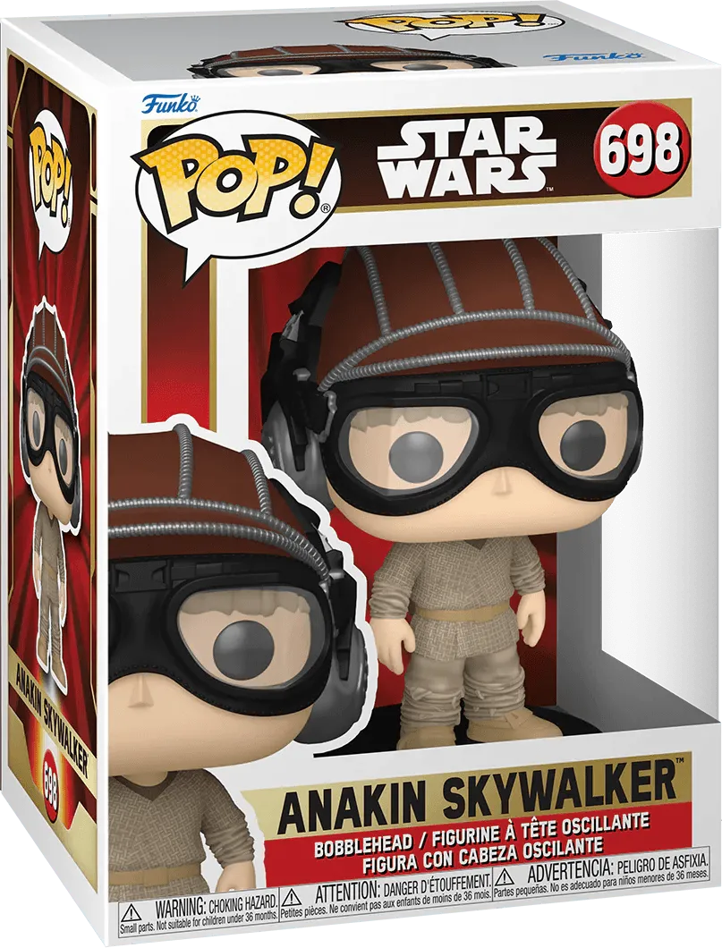 FUN76015 Star Wars: Phantom Menace 25th Anniversary - Anakin Skywalker Pop! Vinyl - Funko - Titan Pop Culture
