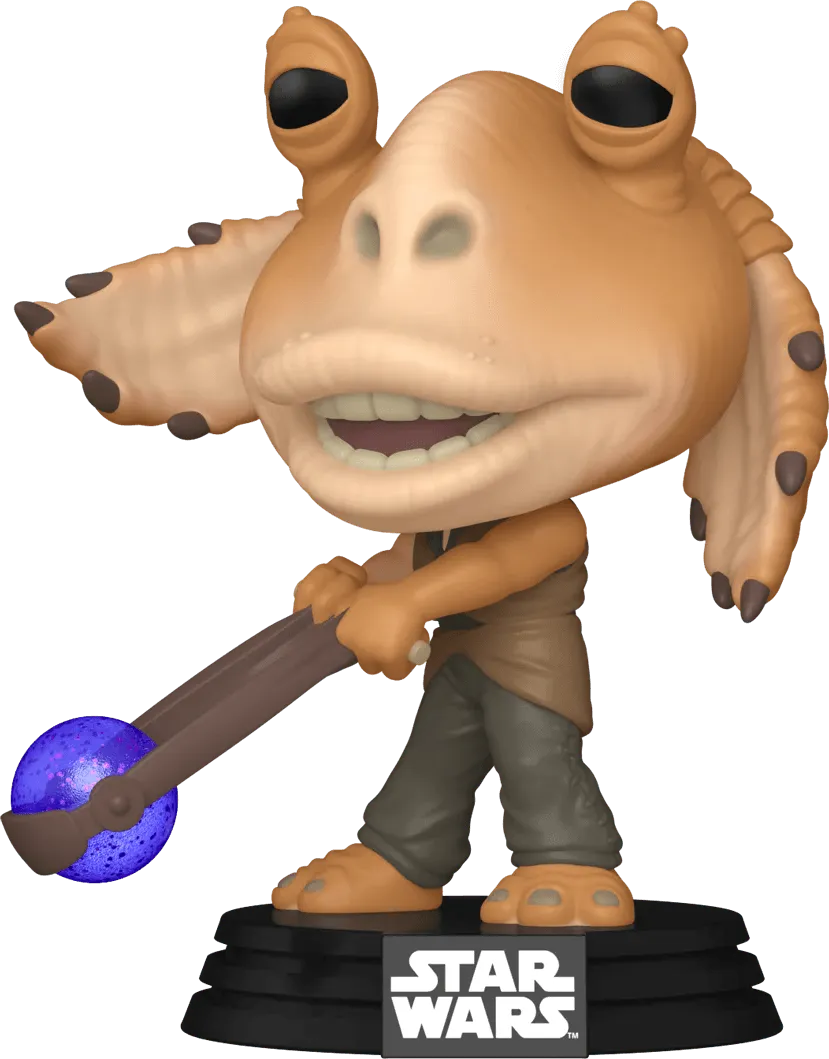 FUN76017 Star Wars: Phantom Menace 25th Anniversary - Jar Jar Binks Pop! Vinyl - Funko - Titan Pop Culture