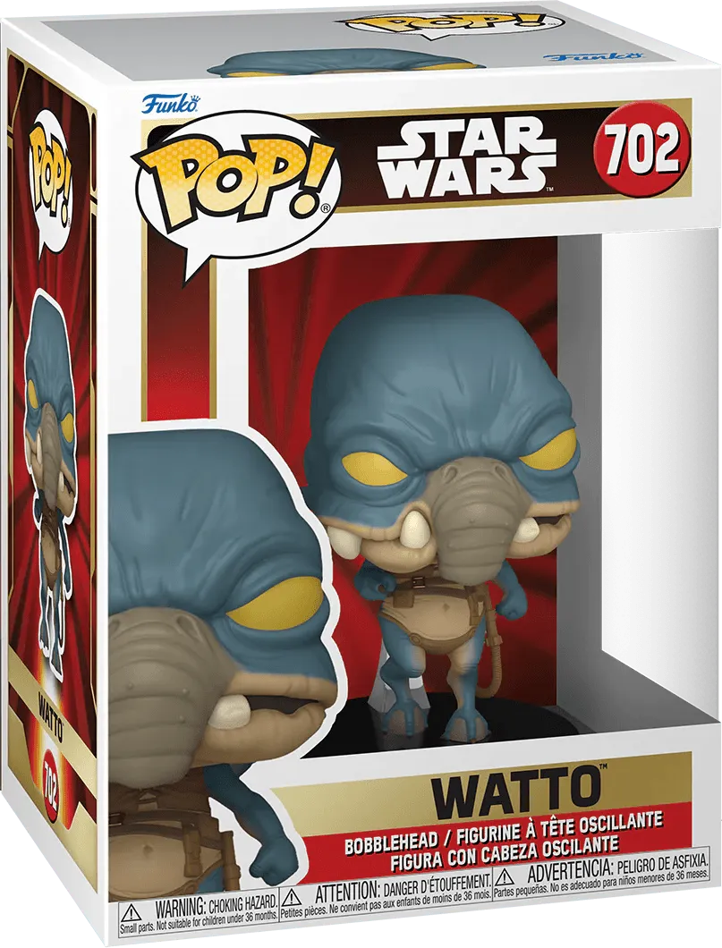FUN76021 Star Wars: Phantom Menace 25th Anniversary - Watto Pop! Vinyl - Funko - Titan Pop Culture