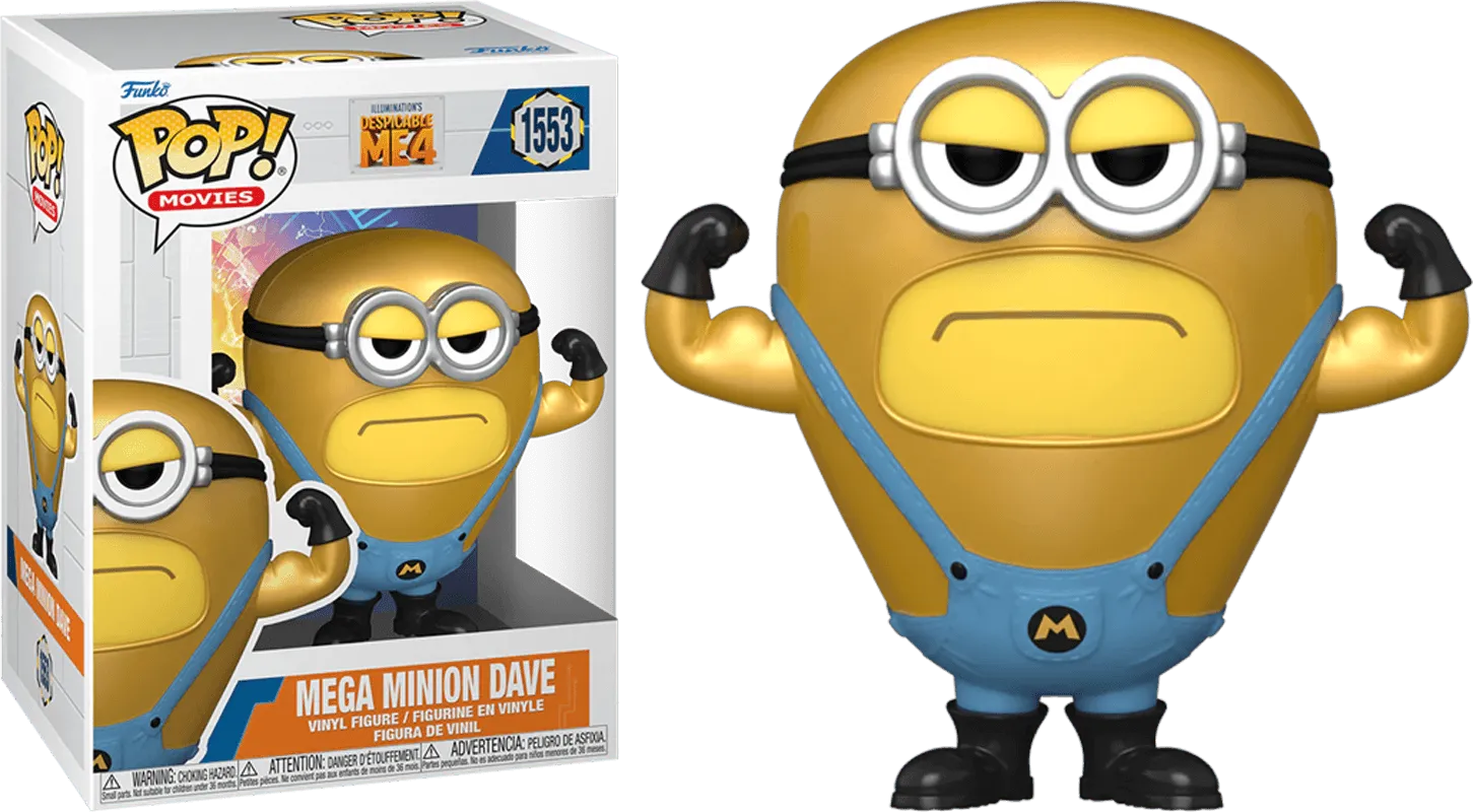 FUN76049 Despicable Me 4 - Super Dave Pop! Vinyl - Funko TBA - Titan Pop Culture